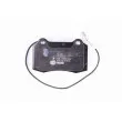 HELLA 8DB 355 018-631 - Jeu de 4 plaquettes de frein avant
