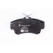 HELLA 8DB 355 018-651 - Jeu de 4 plaquettes de frein avant