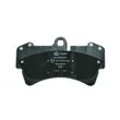 HELLA 8DB 355 018-691 - Jeu de 4 plaquettes de frein avant