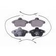 HELLA 8DB 355 019-081 - Jeu de 4 plaquettes de frein avant