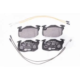 Jeu de 4 plaquettes de frein avant HELLA OEM 8671010045