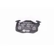 HELLA 8DB 355 019-131 - Jeu de 4 plaquettes de frein avant