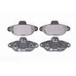 HELLA 8DB 355 019-161 - Jeu de 4 plaquettes de frein avant