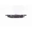 HELLA 8DB 355 019-161 - Jeu de 4 plaquettes de frein avant