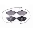 HELLA 8DB 355 019-211 - Jeu de 4 plaquettes de frein avant