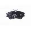HELLA 8DB 355 019-261 - Jeu de 4 plaquettes de frein avant