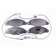 HELLA 8DB 355 019-331 - Jeu de 4 plaquettes de frein avant