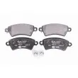 HELLA 8DB 355 019-341 - Jeu de 4 plaquettes de frein avant