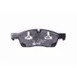 HELLA 8DB 355 019-701 - Jeu de 4 plaquettes de frein avant