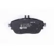 HELLA 8DB 355 019-721 - Jeu de 4 plaquettes de frein avant