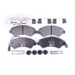 HELLA 8DB 355 019-901 - Jeu de 4 plaquettes de frein avant