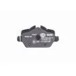 HELLA 8DB 355 020-111 - Jeu de 4 plaquettes de frein arrière