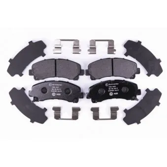 Jeu de 4 plaquettes de frein avant HELLA OEM 97947466