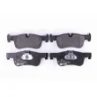 HELLA 8DB 355 020-201 - Jeu de 4 plaquettes de frein avant