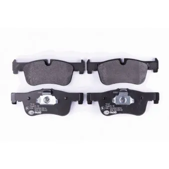 Jeu de 4 plaquettes de frein avant HELLA OEM 6858910