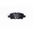 HELLA 8DB 355 020-401 - Jeu de 4 plaquettes de frein arrière