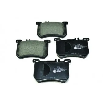 Jeu de 4 plaquettes de frein avant HELLA OEM 0074204020