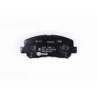 HELLA 8DB 355 020-511 - Jeu de 4 plaquettes de frein avant
