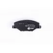 HELLA 8DB 355 020-521 - Jeu de 4 plaquettes de frein avant