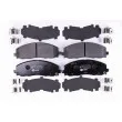 HELLA 8DB 355 020-571 - Jeu de 4 plaquettes de frein avant
