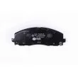 HELLA 8DB 355 020-571 - Jeu de 4 plaquettes de frein avant