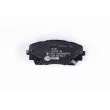HELLA 8DB 355 020-611 - Jeu de 4 plaquettes de frein avant