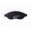 HELLA 8DB 355 020-661 - Jeu de 4 plaquettes de frein avant