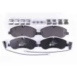 HELLA 8DB 355 020-691 - Jeu de 4 plaquettes de frein avant