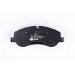 HELLA 8DB 355 020-691 - Jeu de 4 plaquettes de frein avant