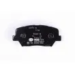 HELLA 8DB 355 020-871 - Jeu de 4 plaquettes de frein avant