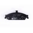 HELLA 8DB 355 020-911 - Jeu de 4 plaquettes de frein avant