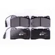 HELLA 8DB 355 021-151 - Jeu de 4 plaquettes de frein avant