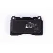 HELLA 8DB 355 021-151 - Jeu de 4 plaquettes de frein avant