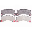 HELLA 8DB 355 021-191 - Jeu de 4 plaquettes de frein avant