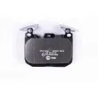 HELLA 8DB 355 021-271 - Jeu de 4 plaquettes de frein avant