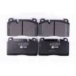HELLA 8DB 355 021-331 - Jeu de 4 plaquettes de frein avant