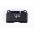 HELLA 8DB 355 021-331 - Jeu de 4 plaquettes de frein avant