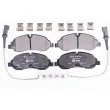 HELLA 8DB 355 021-571 - Jeu de 4 plaquettes de frein avant