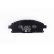 HELLA 8DB 355 021-651 - Jeu de 4 plaquettes de frein avant