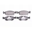 HELLA 8DB 355 021-751 - Jeu de 4 plaquettes de frein avant