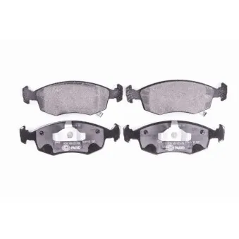 Jeu de 4 plaquettes de frein avant HELLA OEM 68102483AA