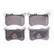 HELLA 8DB 355 021-771 - Jeu de 4 plaquettes de frein avant