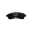 HELLA 8DB 355 021-871 - Jeu de 4 plaquettes de frein avant