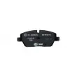 HELLA 8DB 355 021-881 - Jeu de 4 plaquettes de frein avant