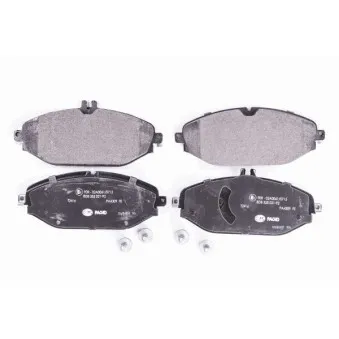 Jeu de 4 plaquettes de frein avant HELLA OEM 0084202820