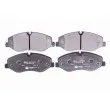 HELLA 8DB 355 021-961 - Jeu de 4 plaquettes de frein avant