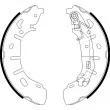 HELLA 8DB 355 022-221 - Jeu de mâchoires de frein