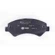 HELLA 8DB 355 023-011 - Jeu de 4 plaquettes de frein avant
