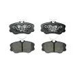 HELLA 8DB 355 023-071 - Jeu de 4 plaquettes de frein avant