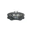 HELLA 8DB 355 023-071 - Jeu de 4 plaquettes de frein avant